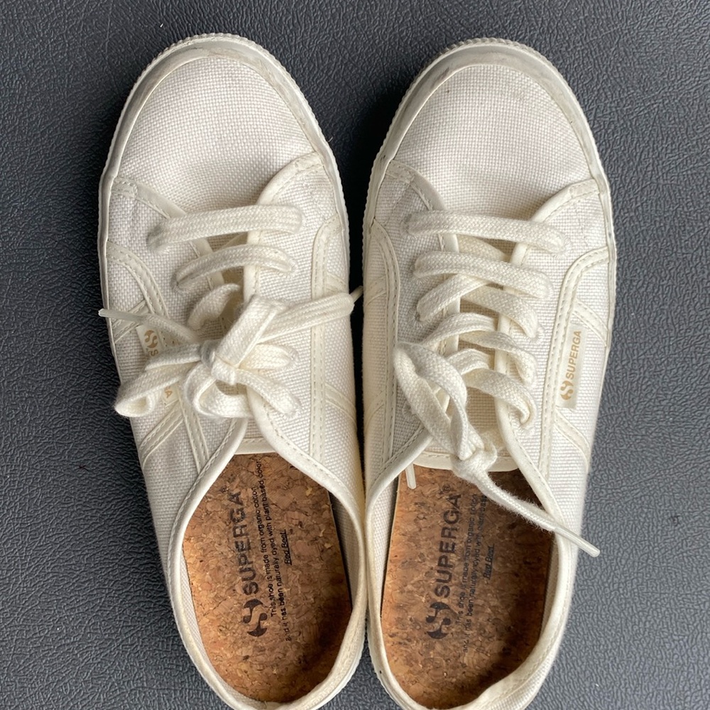 Superga slip on sneakers
